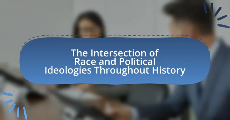 The Intersection of Race and Political Ideologies Throughout History
