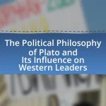 The Political Philosophy of Plato and Its Influence on Western Leaders