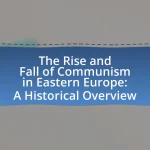 The Rise and Fall of Communism in Eastern Europe: A Historical Overview