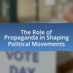 The Role of Propaganda in Shaping Political Movements