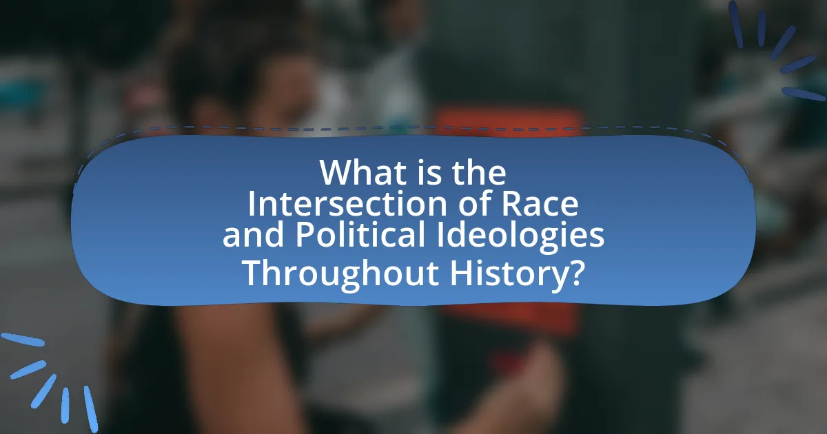 What is the Intersection of Race and Political Ideologies Throughout History?